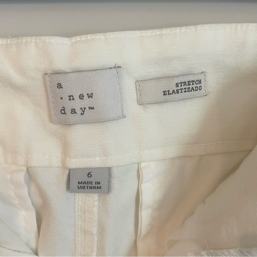 NWT Wide Leg High Waisted Trousers Size 6 - Picture 6 of 7